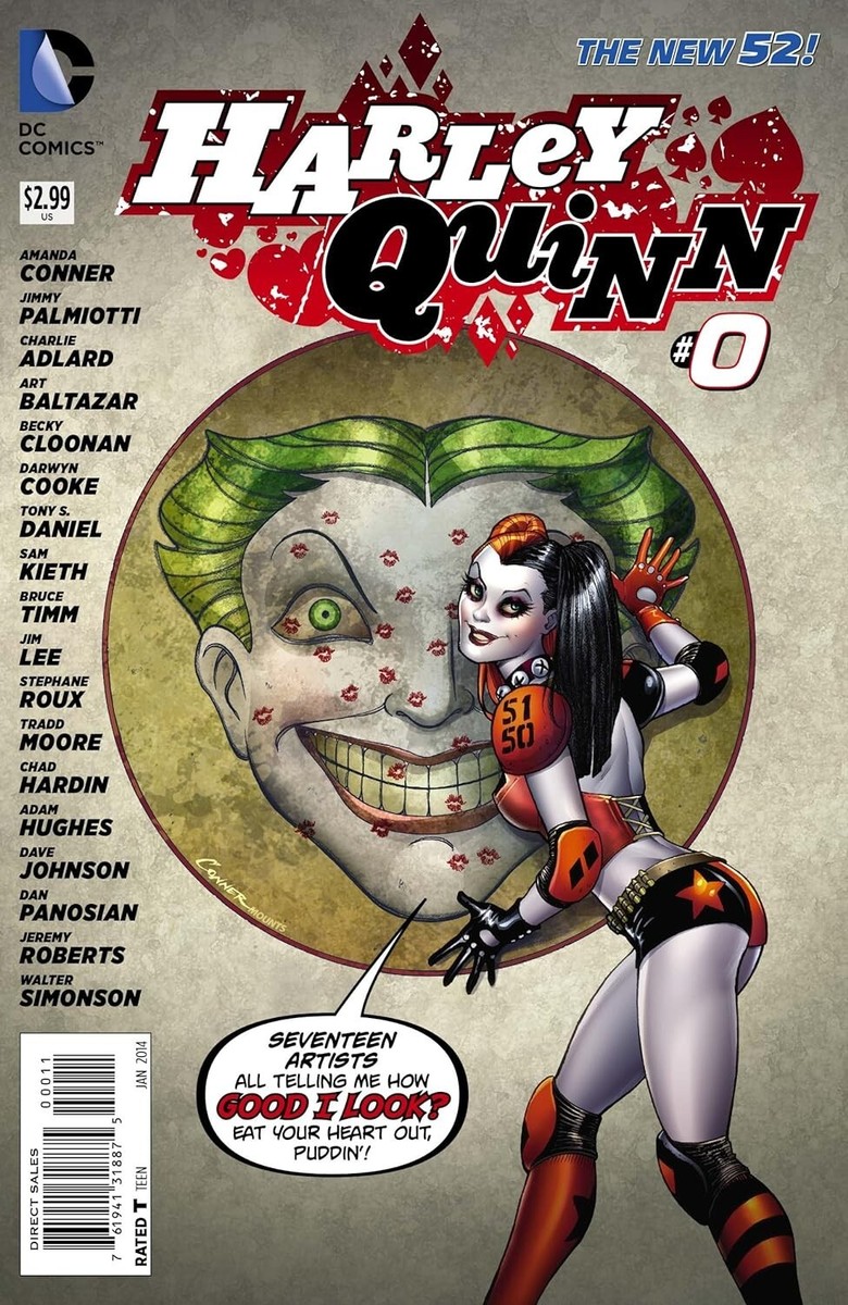 HARLEY QUINN #0 AMANDA CONNER JIMMY PALMIOTTI NM 1ST PRINT 2014