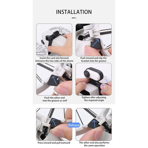 Drone Top Expansion Bracket Adapter Bracket Accessories for DJI Flip - Picture 10 of 11