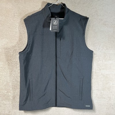 Swannies Golf Velten Vest Mens XXL Charcoal Gray