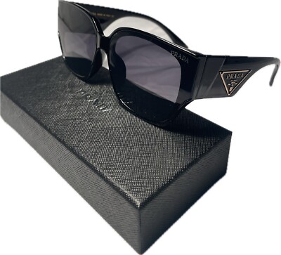 Prada PR 1925 1AB5SO Black-Dark gray Lens ES Authentic New 55 MM