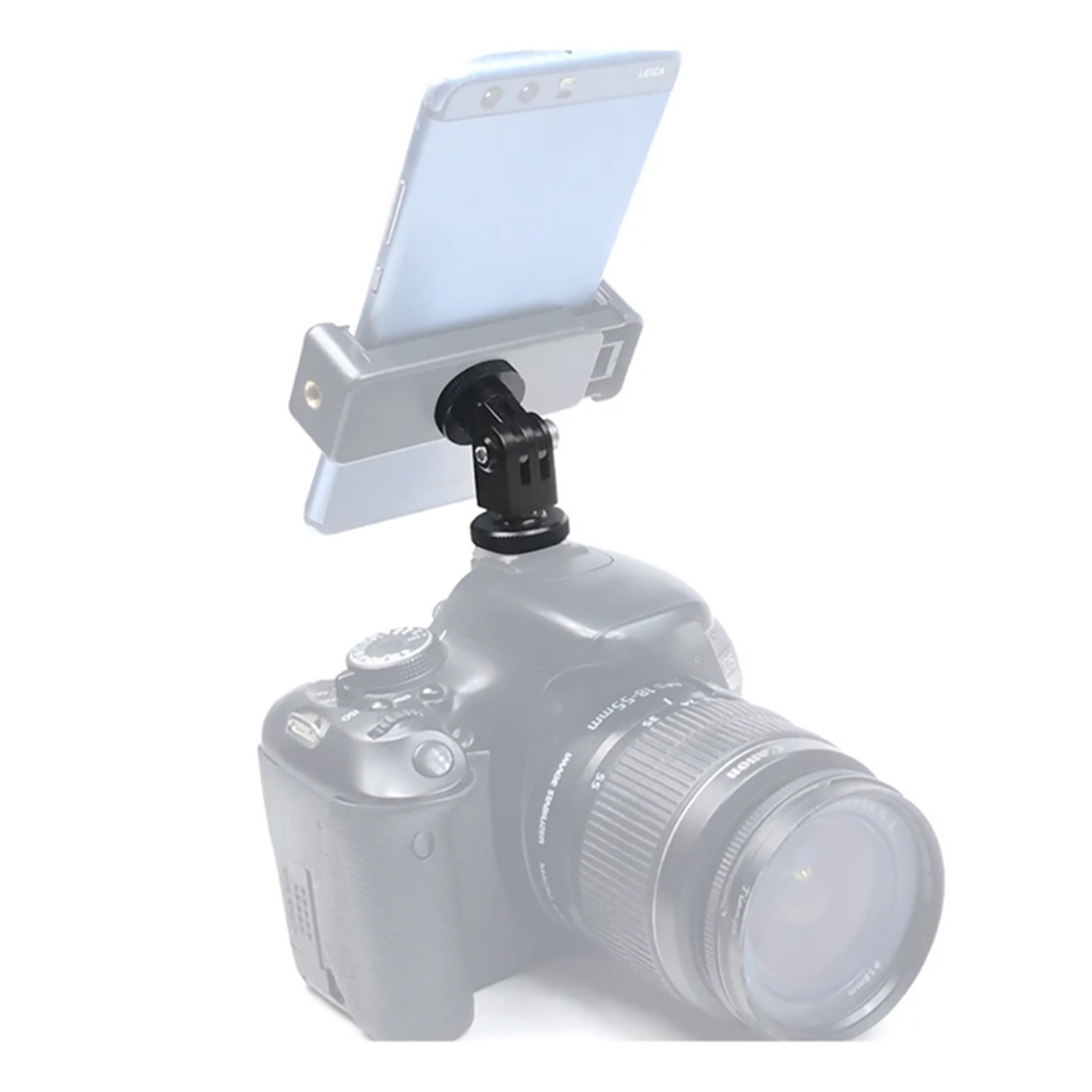 For GoPro Camera 360° Rotatable Cold Shoe 1/4 Screw Adapter Mounting Bracket