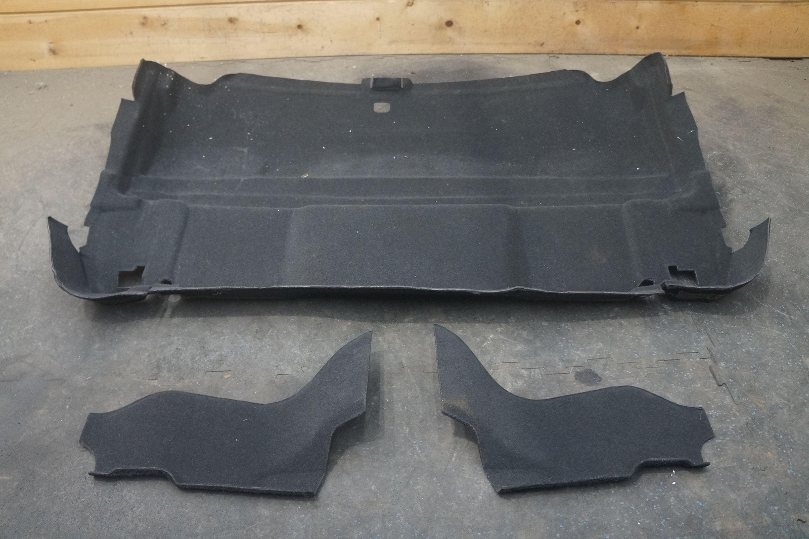 Set 3 Rear Bulkhead Compartment Roof Carpet Liner Trim 11A6642SP McLaren MP4-12C