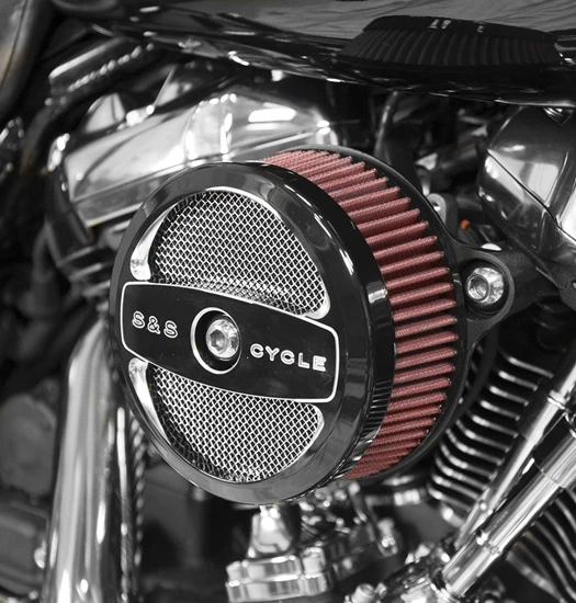 S&S 170-0478 Stealth Kit de filtro de aire negro para Harley Dyna Softail 84012 Foto 2 de 2