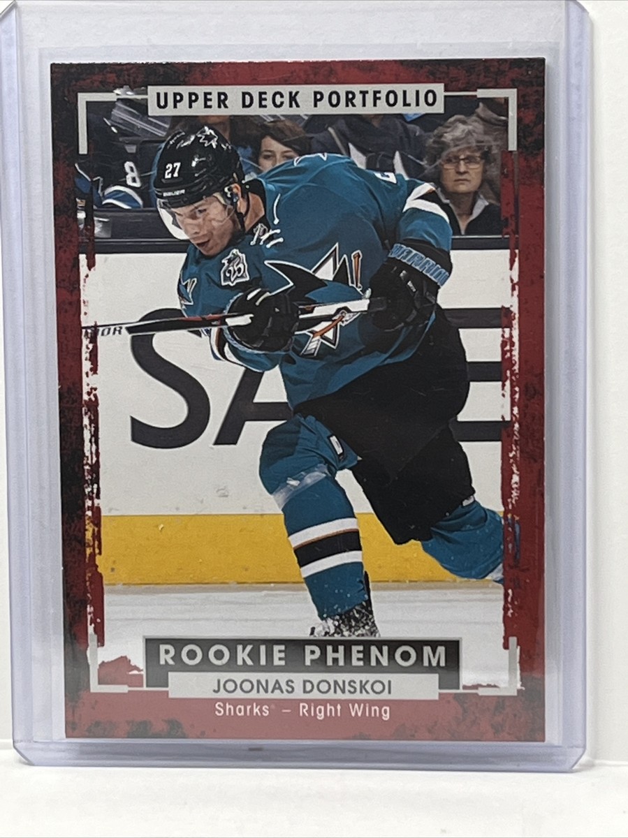 San Jose Sharks Joonas Donskoi 15/16 UD Portfolio Rookie