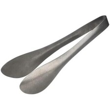APS All Purpose Tongs Stainless Steel Versatile Catering Buffet Utensils - 225mm