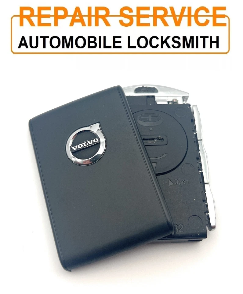 AUTOMOBILE LOCKSMITH Repair Service for Volvo XC40 XC60 S90 V90 XC90 MK2 MK3 Smart Remote Key Fob