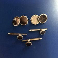 Highok cuff links and tuxedo buttons