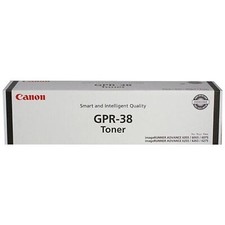 OEM Genuine Canon GPR-38 Black Toner Cartridge 3766B003 NEW SEALED.