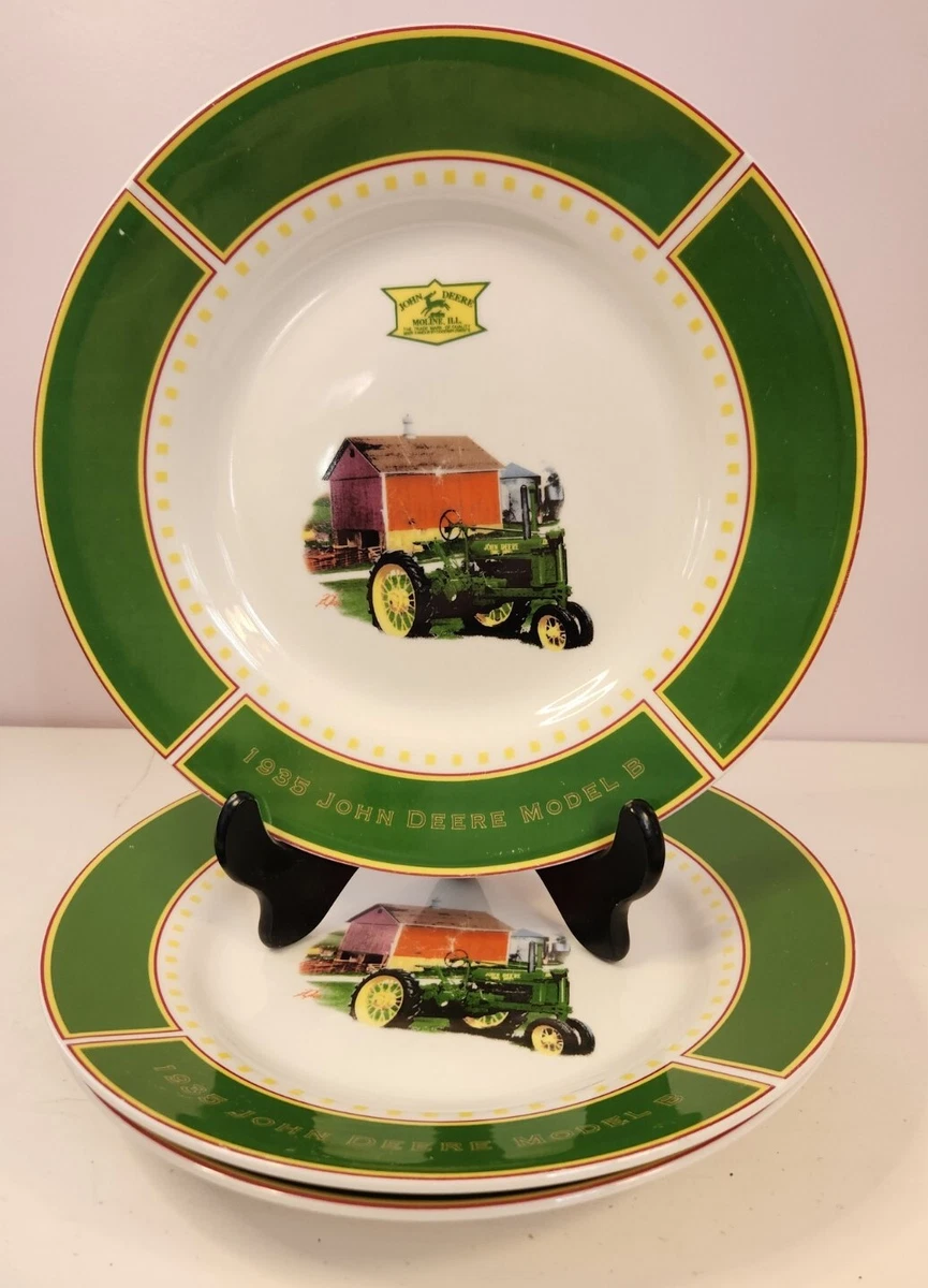 Vintage John Deere Dinner Plates 11