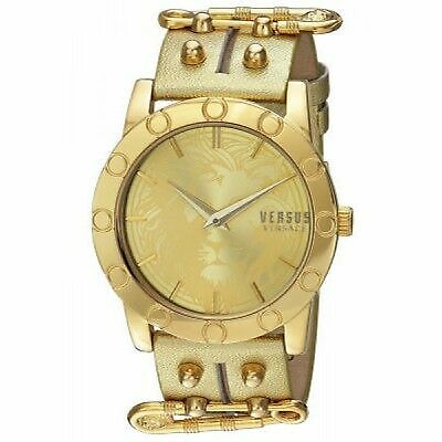Versus by Versace Women\'s SOB040014 Key Biscayne Red Leather Pin Zipper Watch Versus by Versace Women main image 4