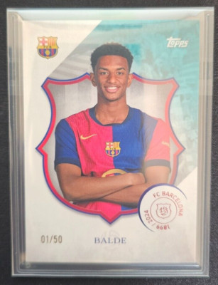 TOPPS 24/25 FC Barcelona 125 Years Anniversary #2 Alejandro Balde /50
