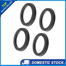 Zentrierringe für Autoradnaben (87,1mm bis 66,6mm),schwarz,Polycarbonat,4 Stück