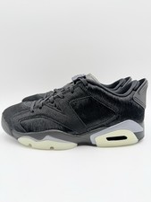 Nike Air Jordan 6 Retro Low Size 7M 8.5W Blackout IO9786-001