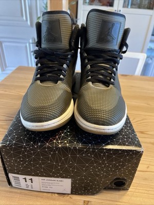 Nike Air Jordan 4LAB1 Black Reflect Silver White 677690-012 mit OVP   gebraucht