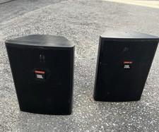 JBL Control 25T BLACK 2 WAY in/out LOUDSPEAKER 70/100 Volt, 1 Has Ball mount