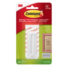 Command Wire-Backed Picture Hanger [Removable]: 1-pack (White)