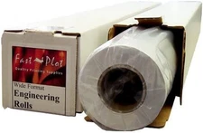 Bond Plotter Paper 92 Bright - 24" X 150' 2" Core / 4 Rolls