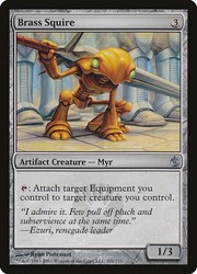 Brass Squire 101/155 Mirrodin Besieged