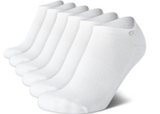 Calvin Klein Women's Cushion No-Show Low Cut Socks - 6 Pack One Size NWT