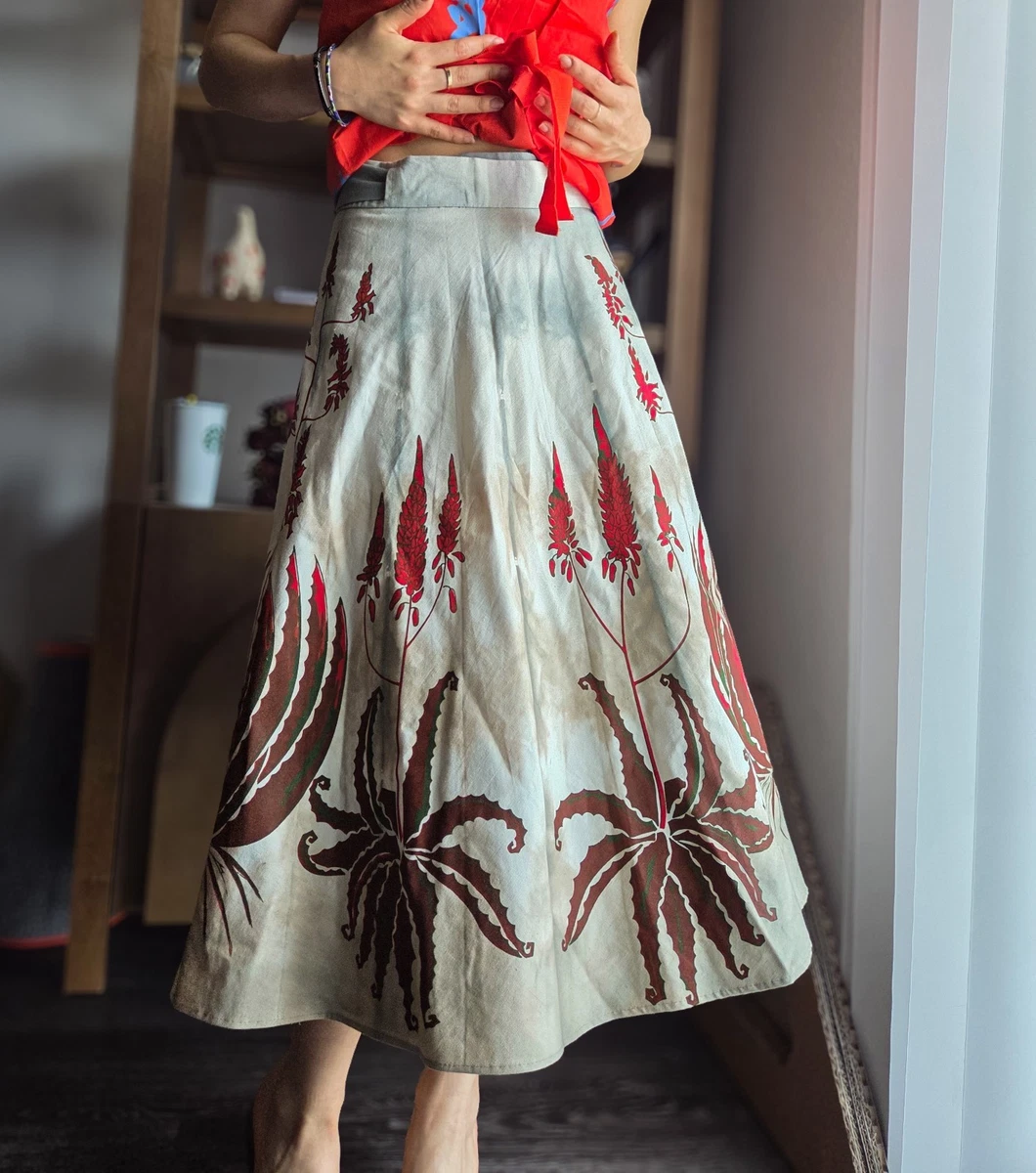 Cotton Vintage Skirts for Women for sale | eBay