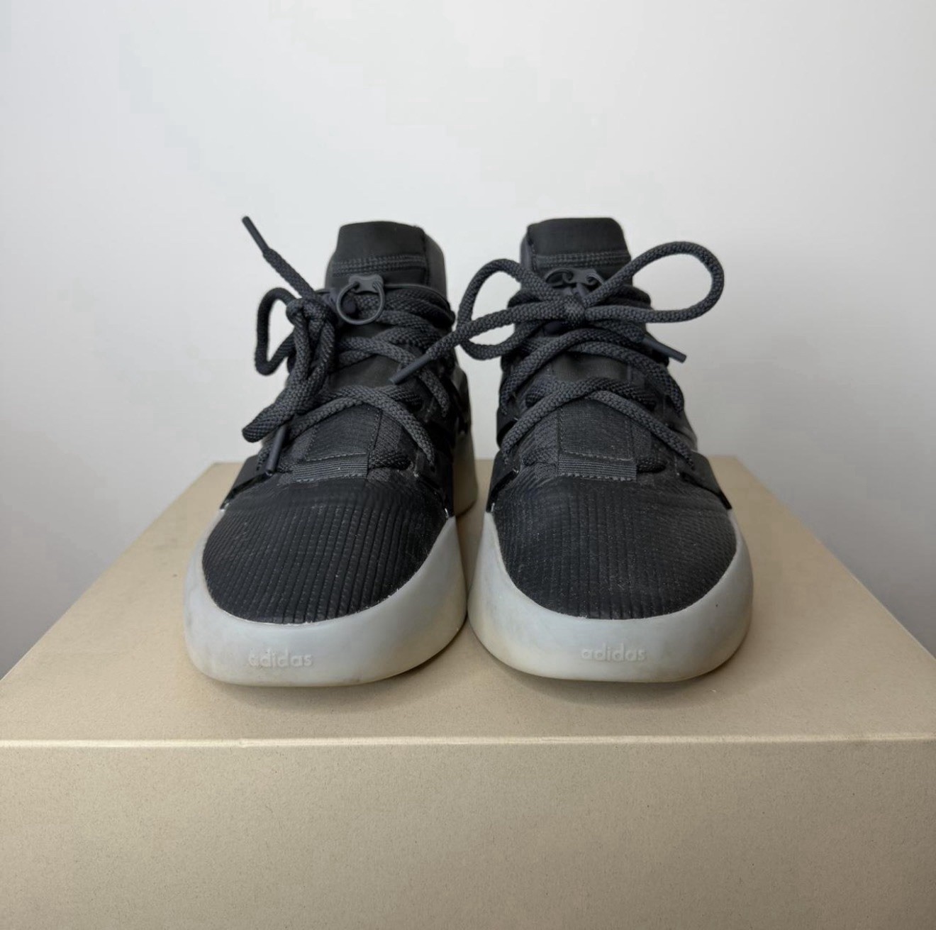 adidas Fear of God Athletics I Basketball Mid Top Black IF6680 US 8.5 2