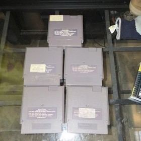 Nintendo NES Multiplayer Game Lot Silent Service Ultimate Basketball Jaws Kung &hellip;