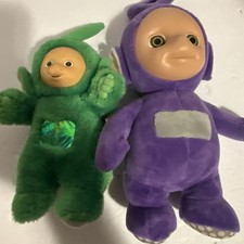 Two Teletubbies Plush Dolls