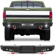 Steel Front Or Rear Bumper For 1992-1996 Ford Bronco Wlights Sensor Holes Steel Front Or Rear Bumper For 1992-1996 Ford Bronco Wlights Sensor Holes