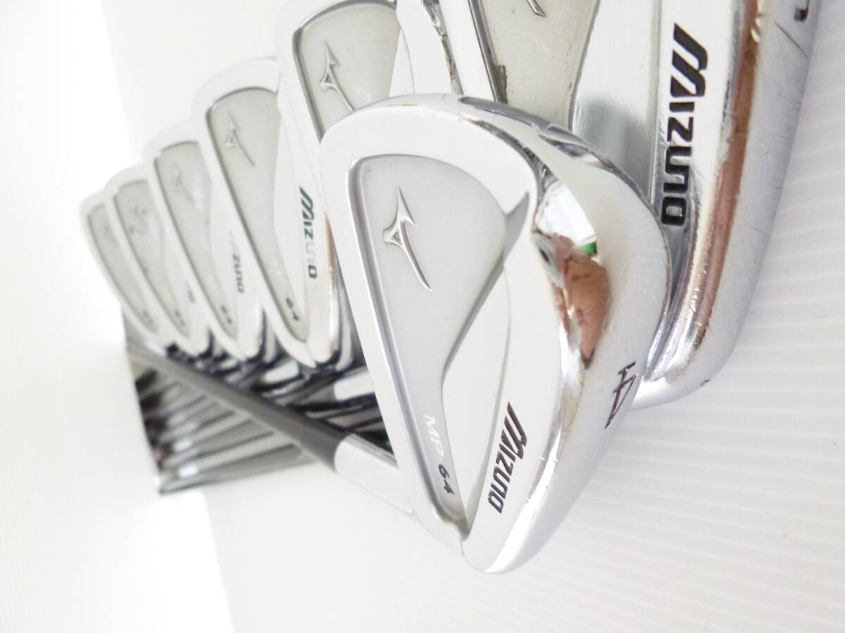 Mizuno Iron Set MP-64 FORGED 4-9.Pw TourAD AD-75 Flex S ミズノ MP68