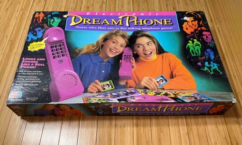VTG Electronic Dream Phone Board Game Milton Bradley 1991 COMPLETE WORKS TESTED