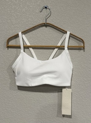 H&M Medium Support Sports Bra With Softmove White Size S