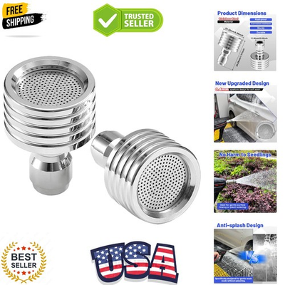 #ad Pressure Washer Nozzle Tips for Soft Wash Shower Nozzle for Pressure Washing... $37.99
