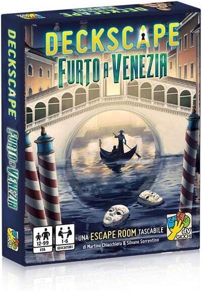 dV Giochi DVG4479 Deckscape - Furto a Venezia - Immagine 4