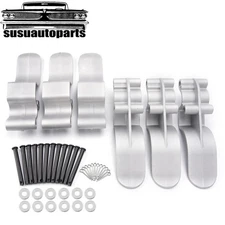 Cast Aluminum Tarp Stop Kit w/ 12 Clevis Pins - 6 Tarp Stops 1705775-1 1703604-1