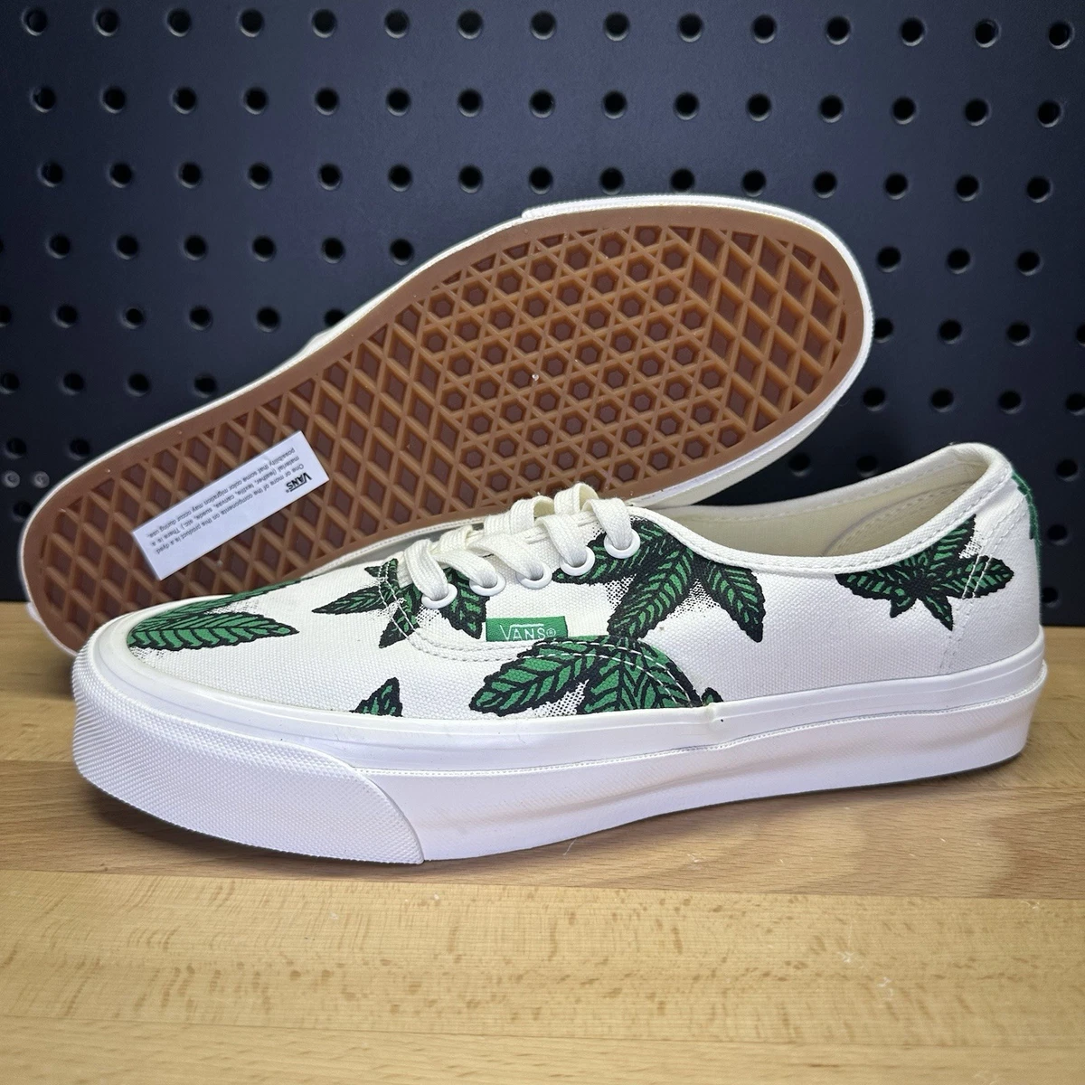 Vans OG Authentic LX Sweet Leaf - White for sale | eBay