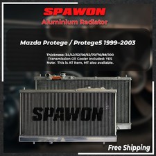 Spawon 3row Full Aluminum Core Fit Mazda Protege Protege 5 1999-2003 At 2303
