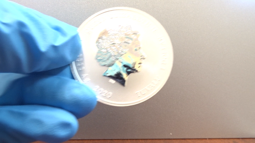 Queen Elizabeth II / 1oz 9999 Ag 2020 / TUVALU 1 Dollar / FedEx FS - Video 1 of 1