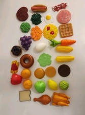 Vintage MTC realistic Play Food Little Tikes Fisher Price Large Lot