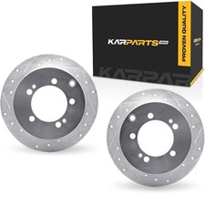 For Eagle Talon 1995-1998 Brake Rotors Silver