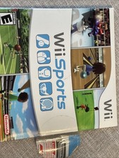 Nintendo Wii 2006 Sports Game W/ Cardboard Sleeve Tested Working Has Scratches
