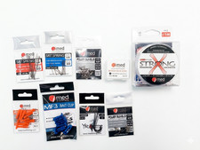 kit di accessori per montature Surfcasting - girelle in acciaio, filo 0,60 ecc