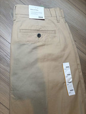 Goodfellow & Co. Men’s Beige Relaxed Straight Leg Chino Pants Cotton 32
