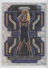 2021-22 Panini Prizm Silver Wave Prizm Juan Toscano-Anderson #295 0lt3