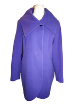 Closing down sale. Marks & Spencer Indigo three quarter length coat.  UK size 16