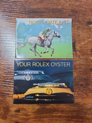Rolex 1988 DATEJUST OYSTER Watch OEM English Booklet Manual Original 