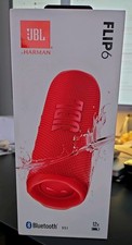JBL Flip 6 Original Wireless Portable Bluetooth Speaker Waterproof - Red - NIB