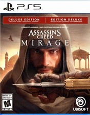 FAST POSTAGE ✨️ GREAT CONDITION ✨️ ASSASSINS CREED MIRAGE- PS5 GAME.