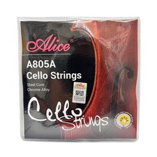 Alice Cello Strings 4/4 Full Set Steel Core Ni-Fe Chrome Winding ADGC A805