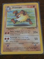 PRIMEAPE 59/110 Uncommon Legendary Collection Pokemon Lightly Played on eBay