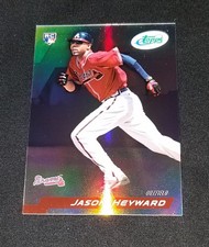 JASON HEYWARD RC ROOKIE CARD 2010 eTopps #14 IN HAND #/1499 Braves DODGERS Nice!. rookie card picture